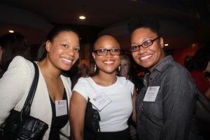 A group of young black women.