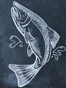 Illustration of a fish.