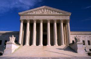 A photo of the U.S. Supreme Court building.