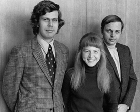 Laurie Bier and classmates