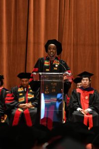 first student speaker at UW law grad, May 2019