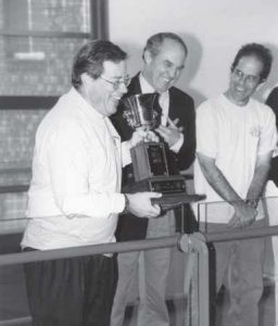 presentation of the dean cup in 1995