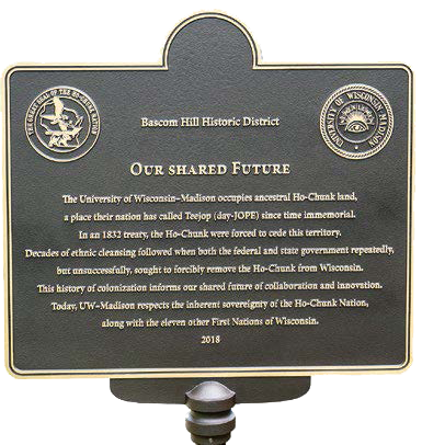 our shared future plaque png