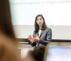 Miriam Seifter teaching
