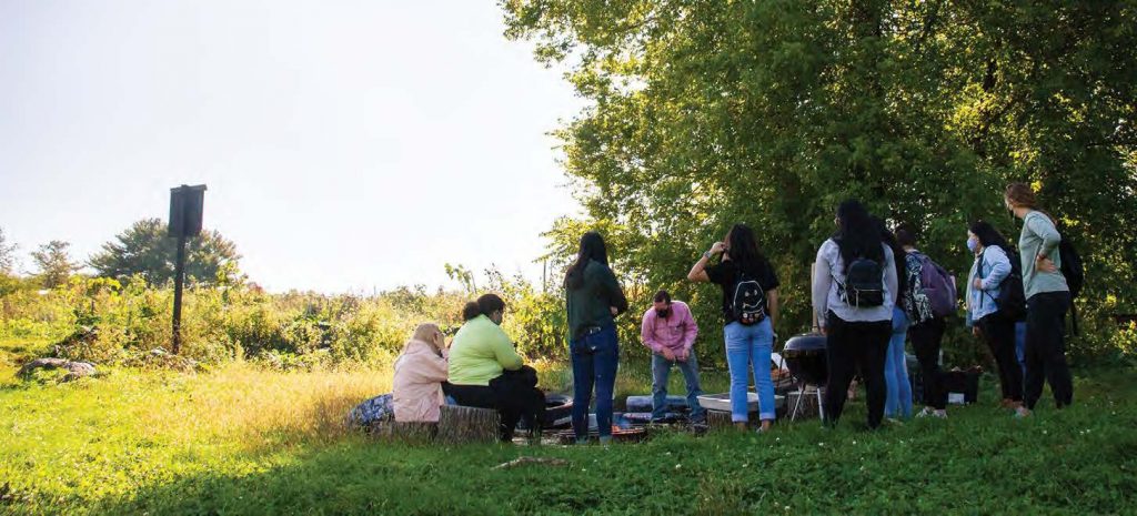 people gathering