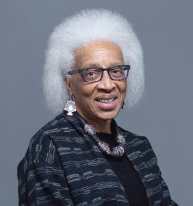 A headshot photo of Geraldine Hines