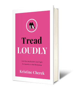 Book cover for "Tread Loudly" by Kristine Cherek