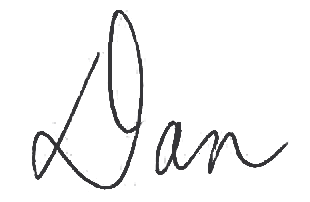 Signature of Dan Tokaji